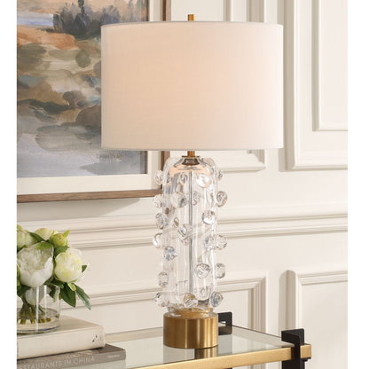 Arden 2 Table Lamp, Clear