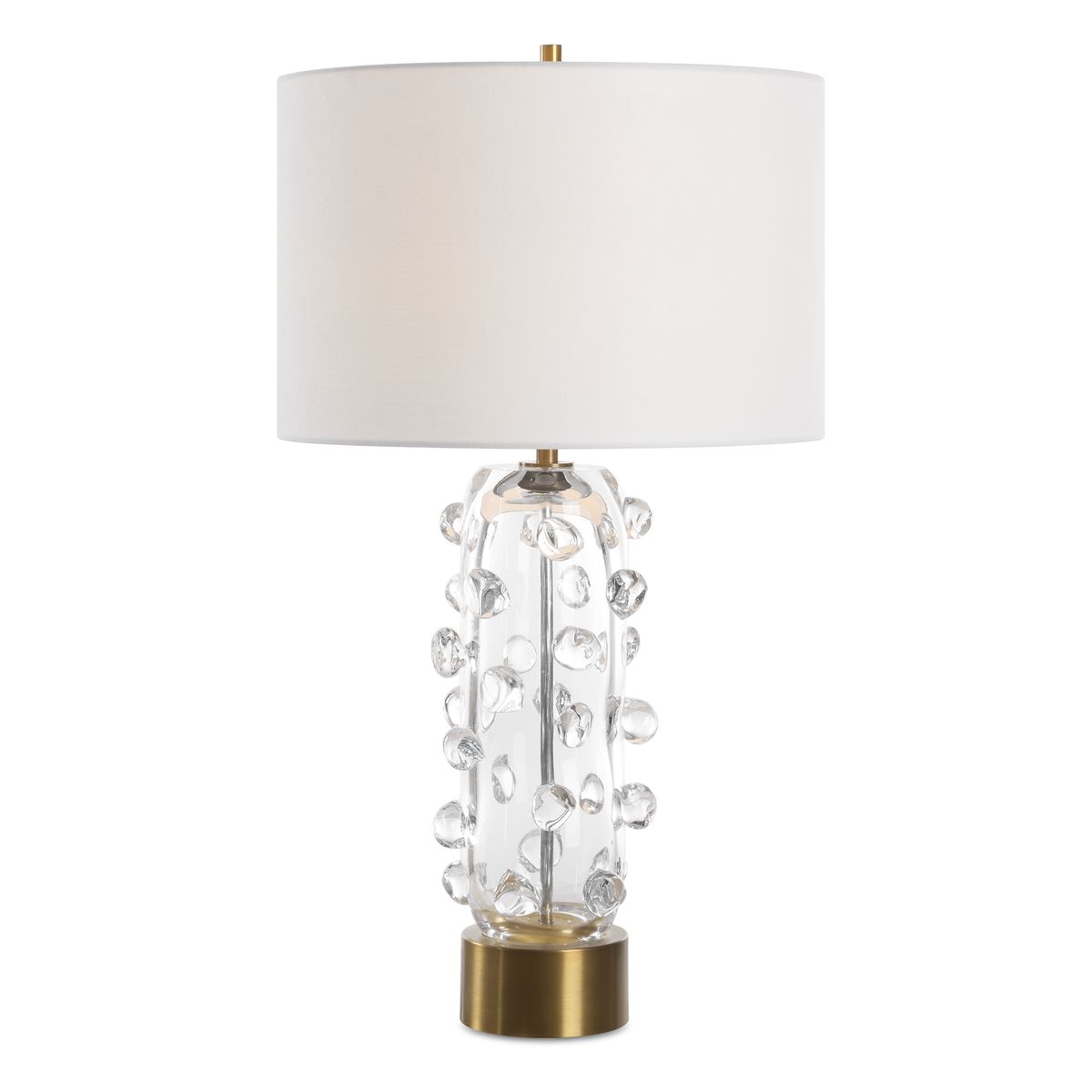 Arden 2 Table Lamp, Clear