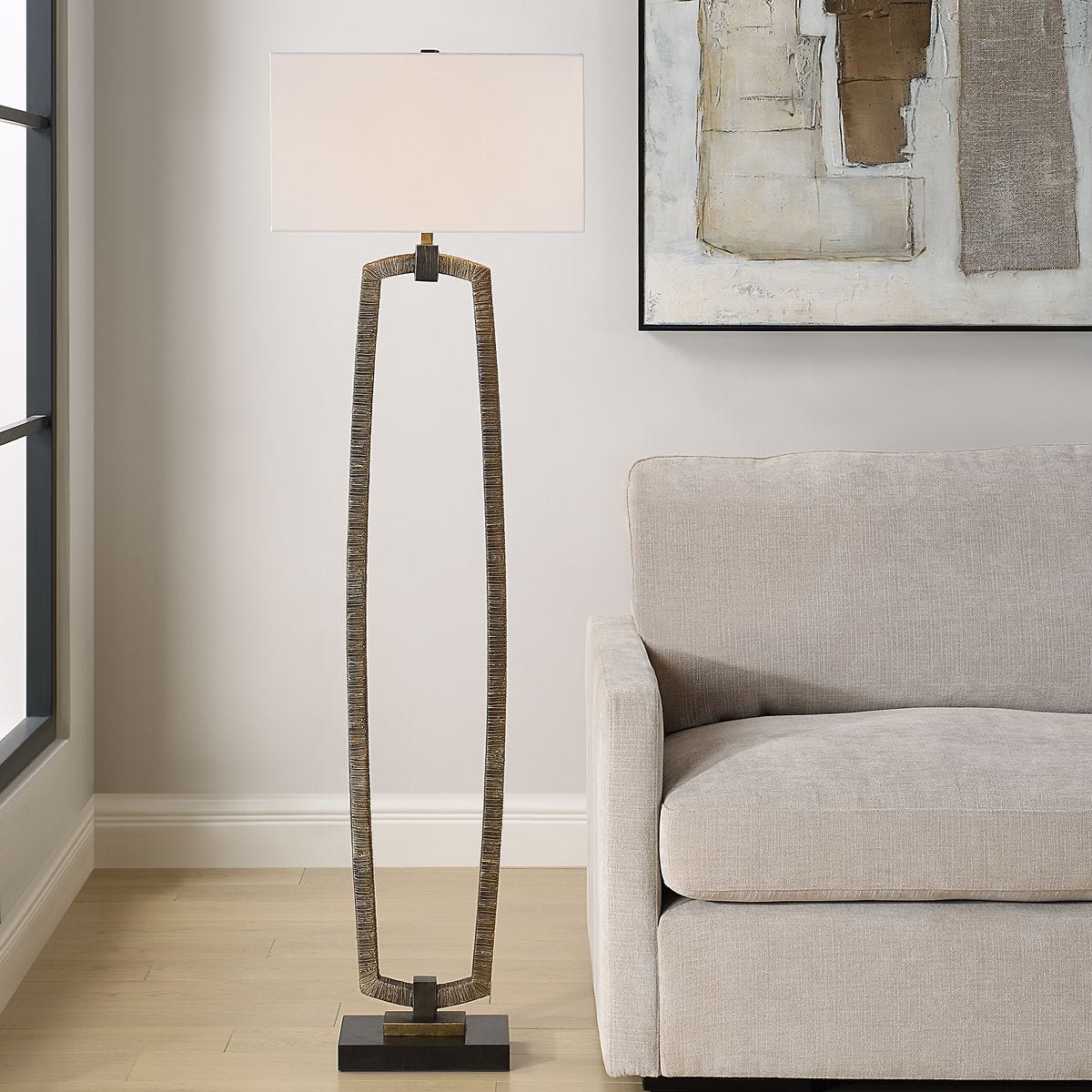 Elevated Floor Lamp