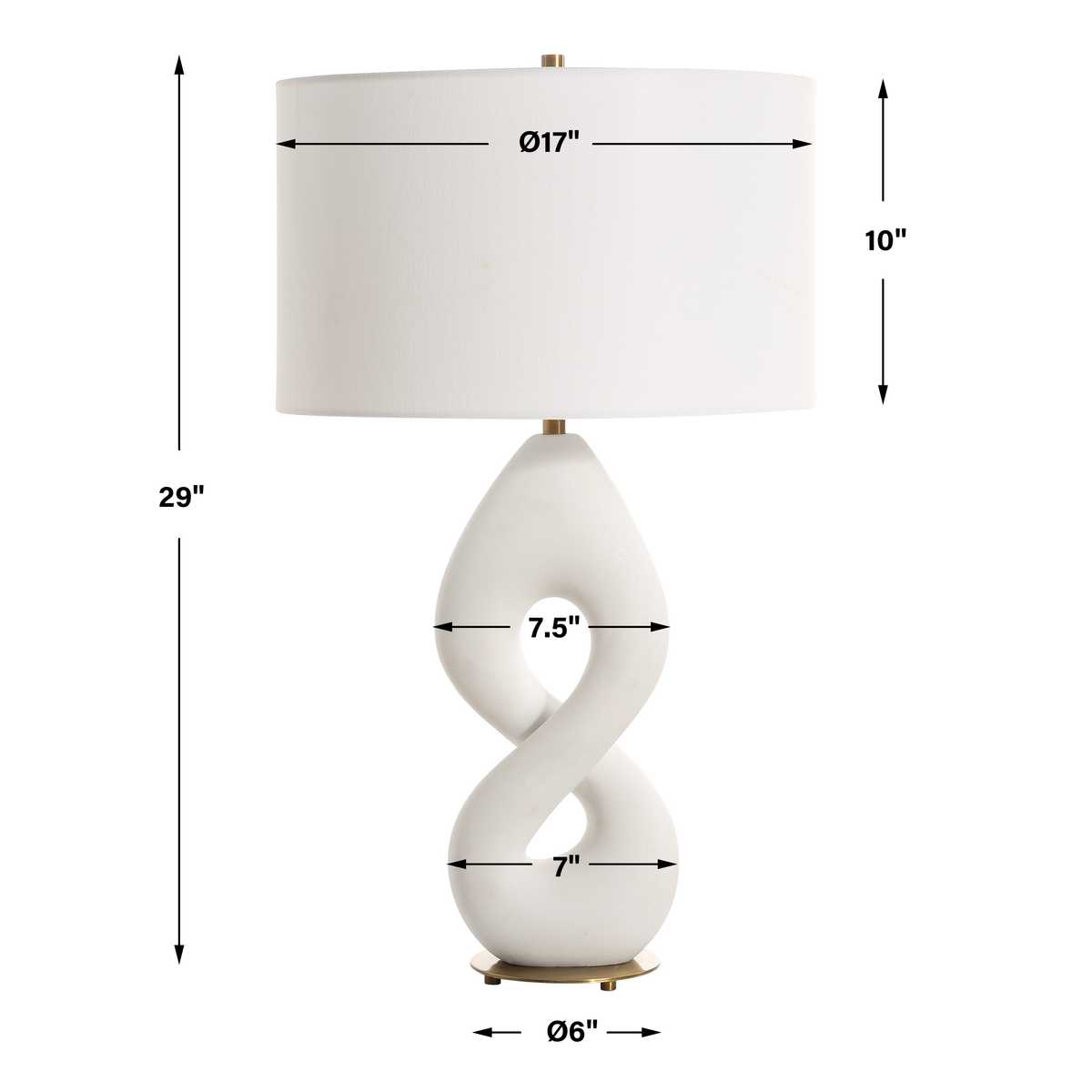 Redwood Vale 6 Table Lamp