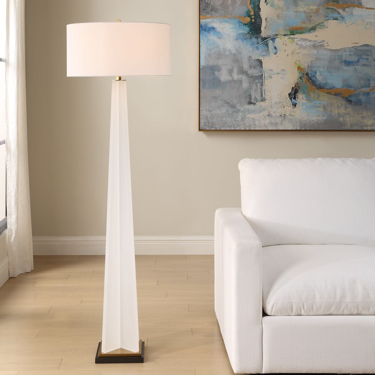 Elevated Floor Lamp