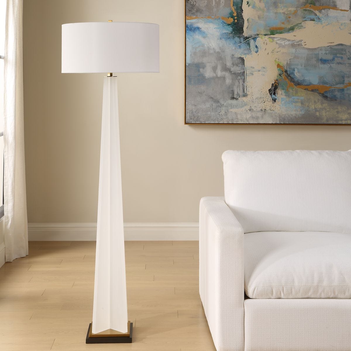 Elevated Floor Lamp