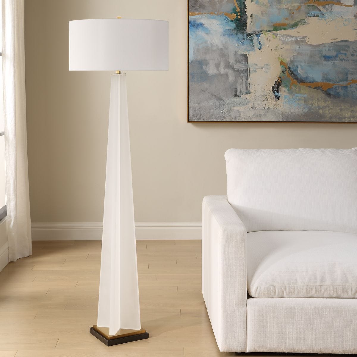 Elevated Floor Lamp