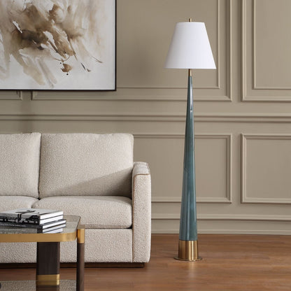 Whitmore 5 Floor Lamp, Blue