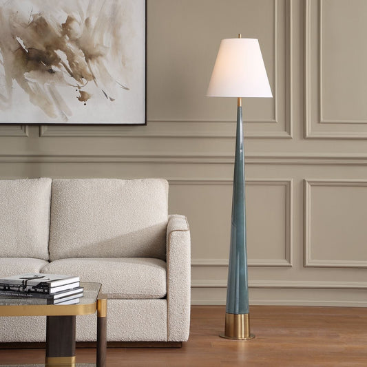 Whitmore 5 Floor Lamp, Blue