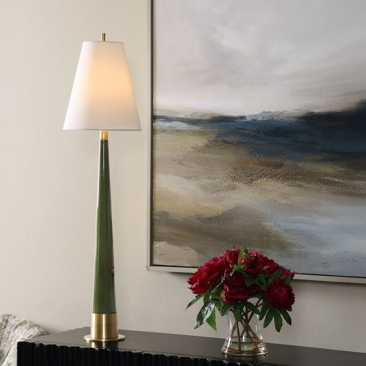 Whitmore 5 Buffet Lamp, Moss