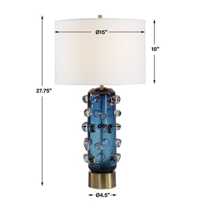 Arden 2 Table Lamp, Blue