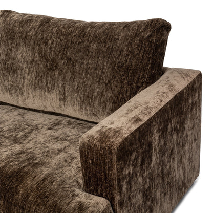 Mossed Brown 100% Polyester Sofa Ludwig 3 Piece Sofa Collection