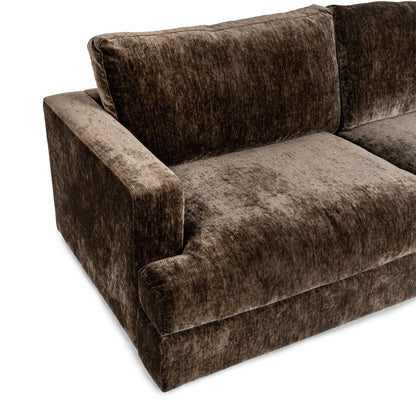 Mossed Brown 100% Polyester Sofa Ludwig 2pc Sofa Collection