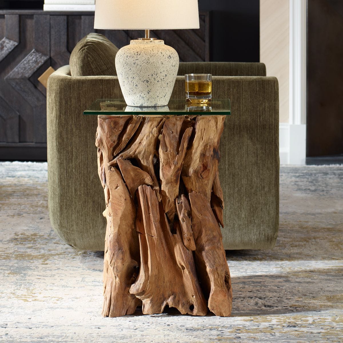 Crafted Side Table