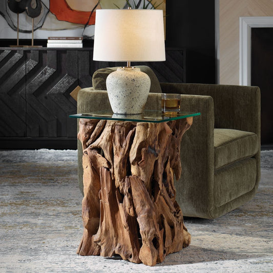 Crafted Side Table