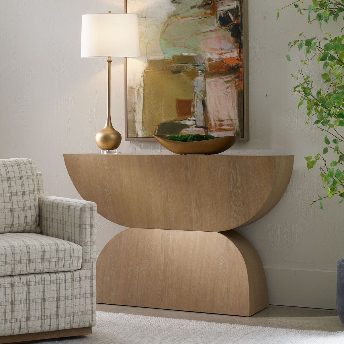 Curated Console Table