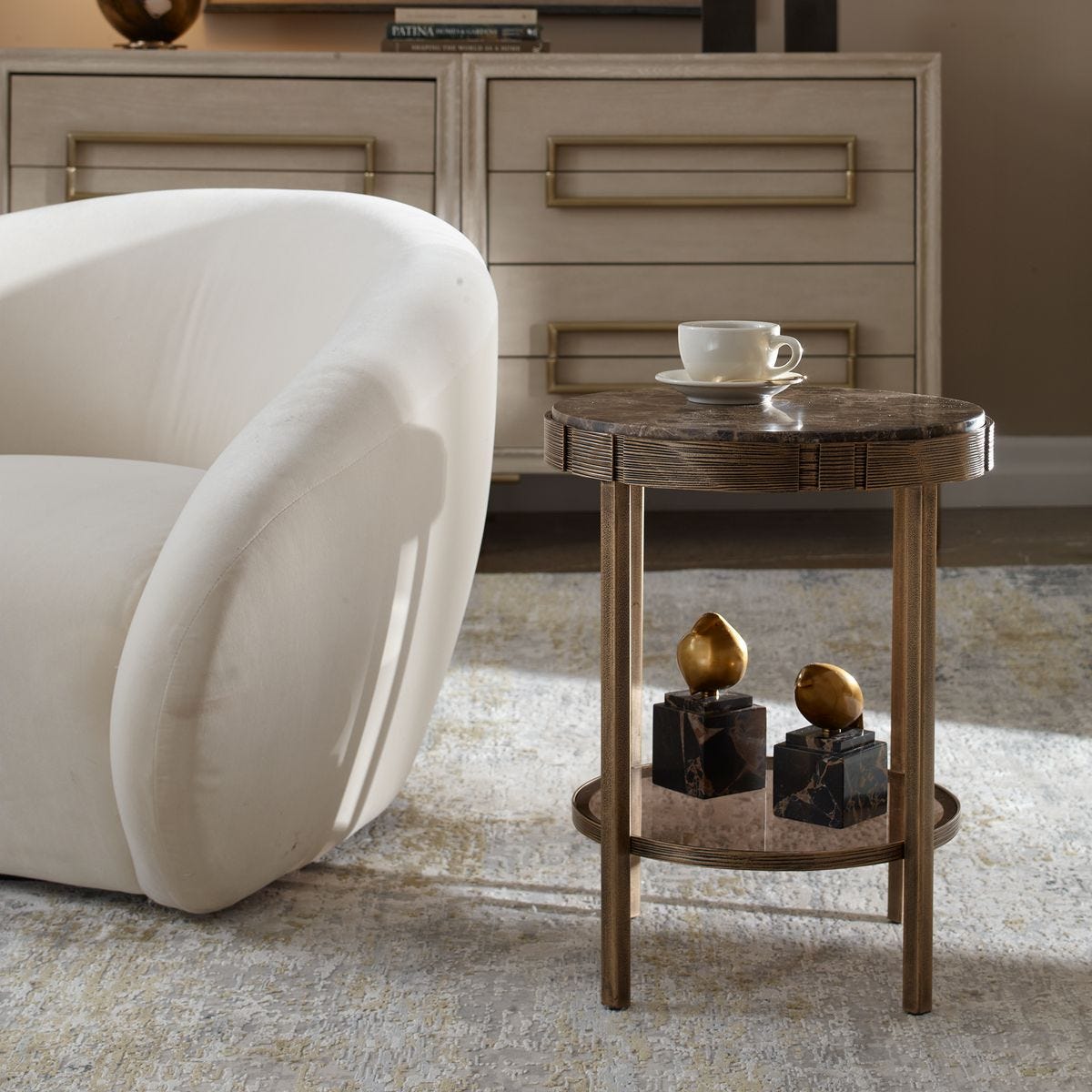 Crafted Side Table