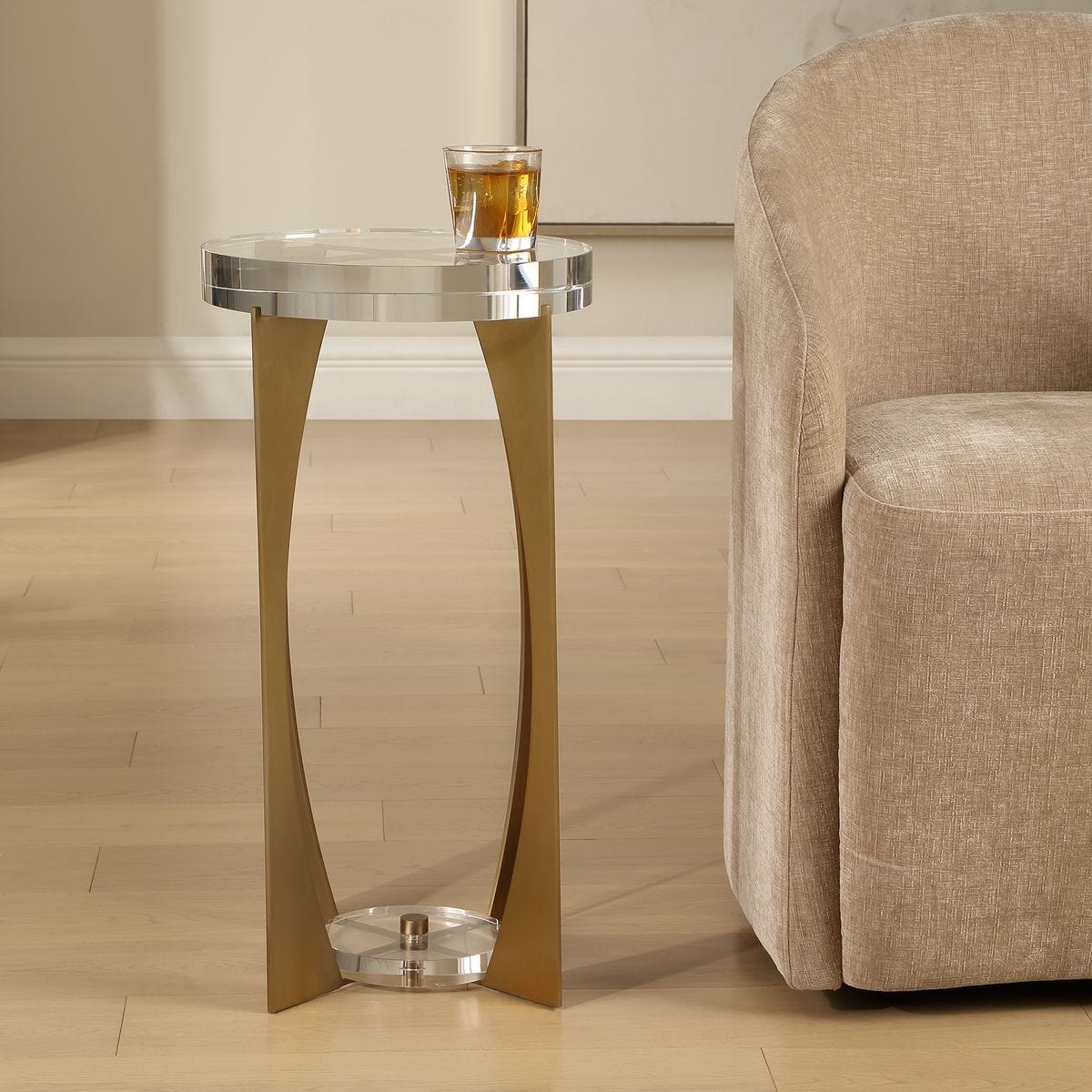 Crafted Side Table