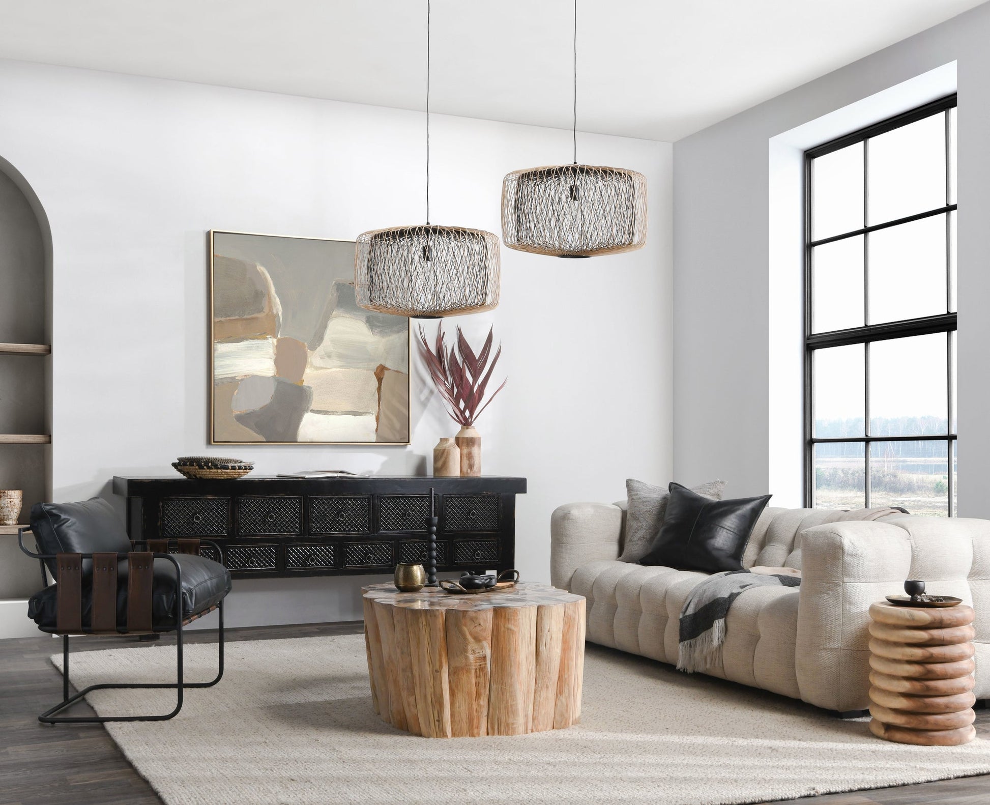 Natural Suar Wood Accent & End Table Gala End Table Collection