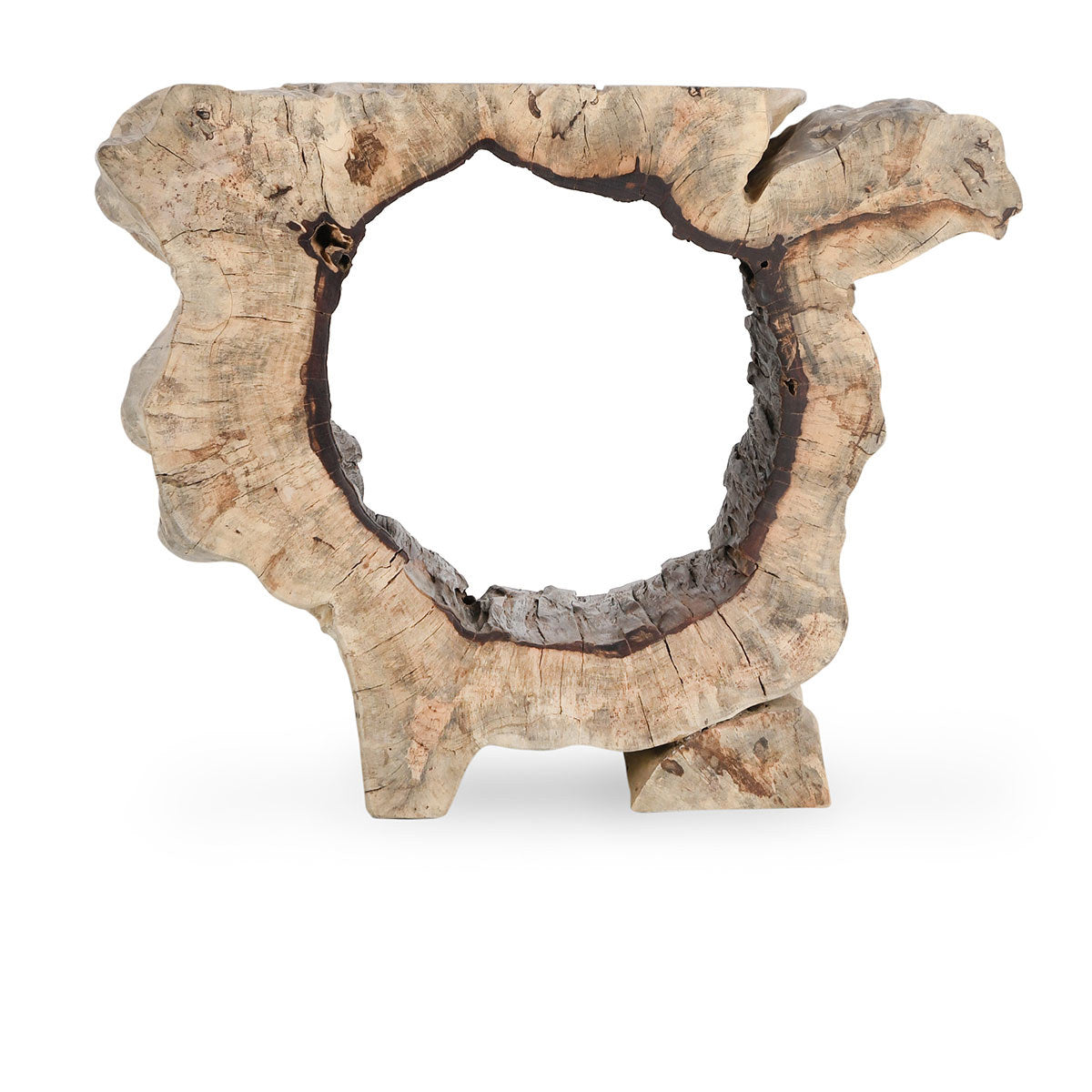 Natural Tamarind Wood Console Table Odette Console Table Collection