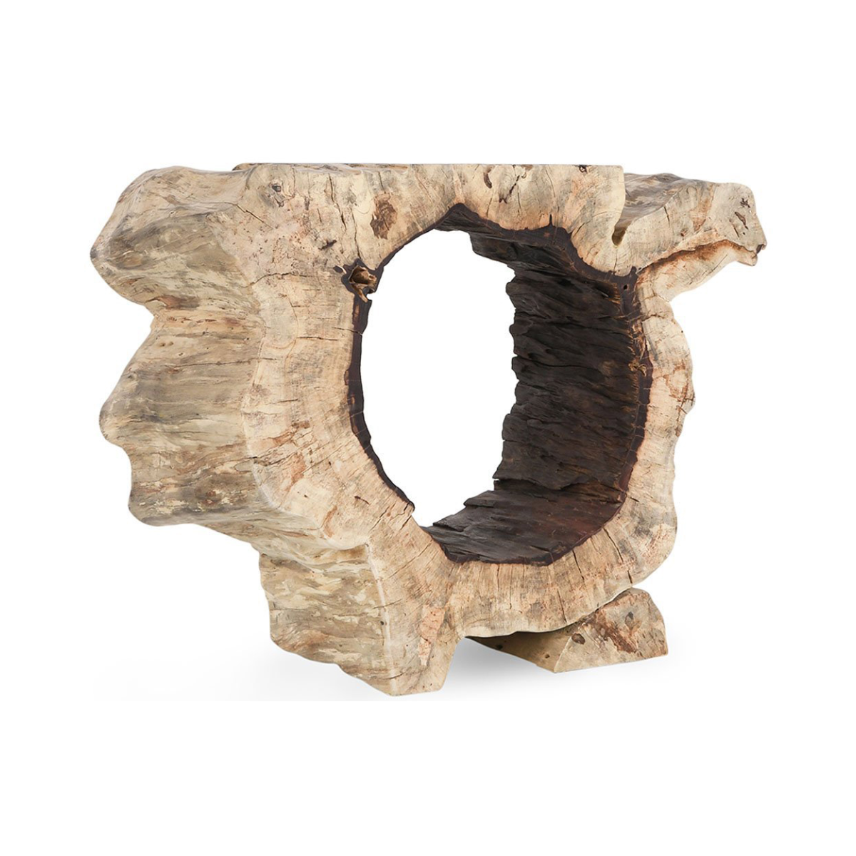 Natural Tamarind Wood Console Table Odette Console Table Collection
