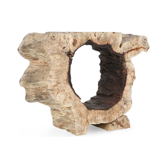 Natural Tamarind Wood Console Table Odette Console Table Collection