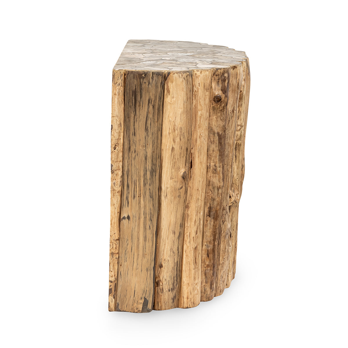 Natural Petrified Wood Console Table Norwest Console Table Collection