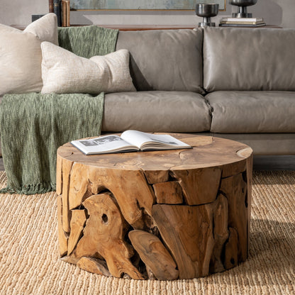 Natural Teak Wood Coffee Table Rhea Coffee Table Collection