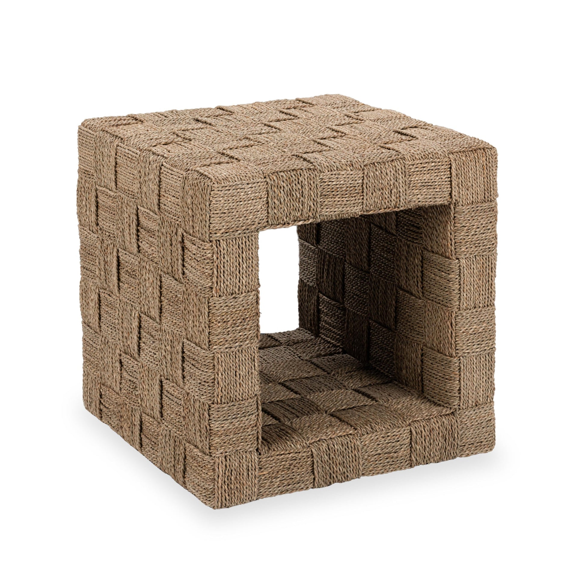 Natural Seagrass Accent & End Table Neyla End Table Collection