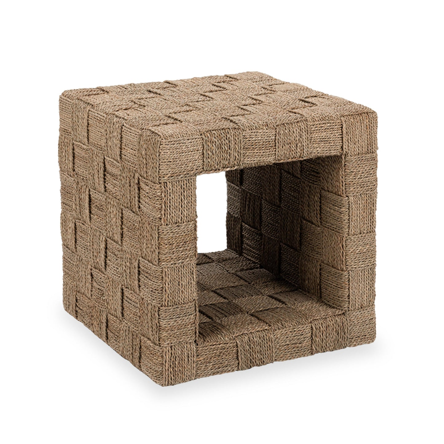 Natural Seagrass Accent & End Table Neyla End Table Collection
