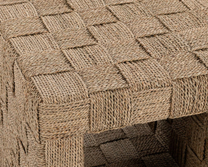 Natural Seagrass Accent & End Table Neyla End Table Collection