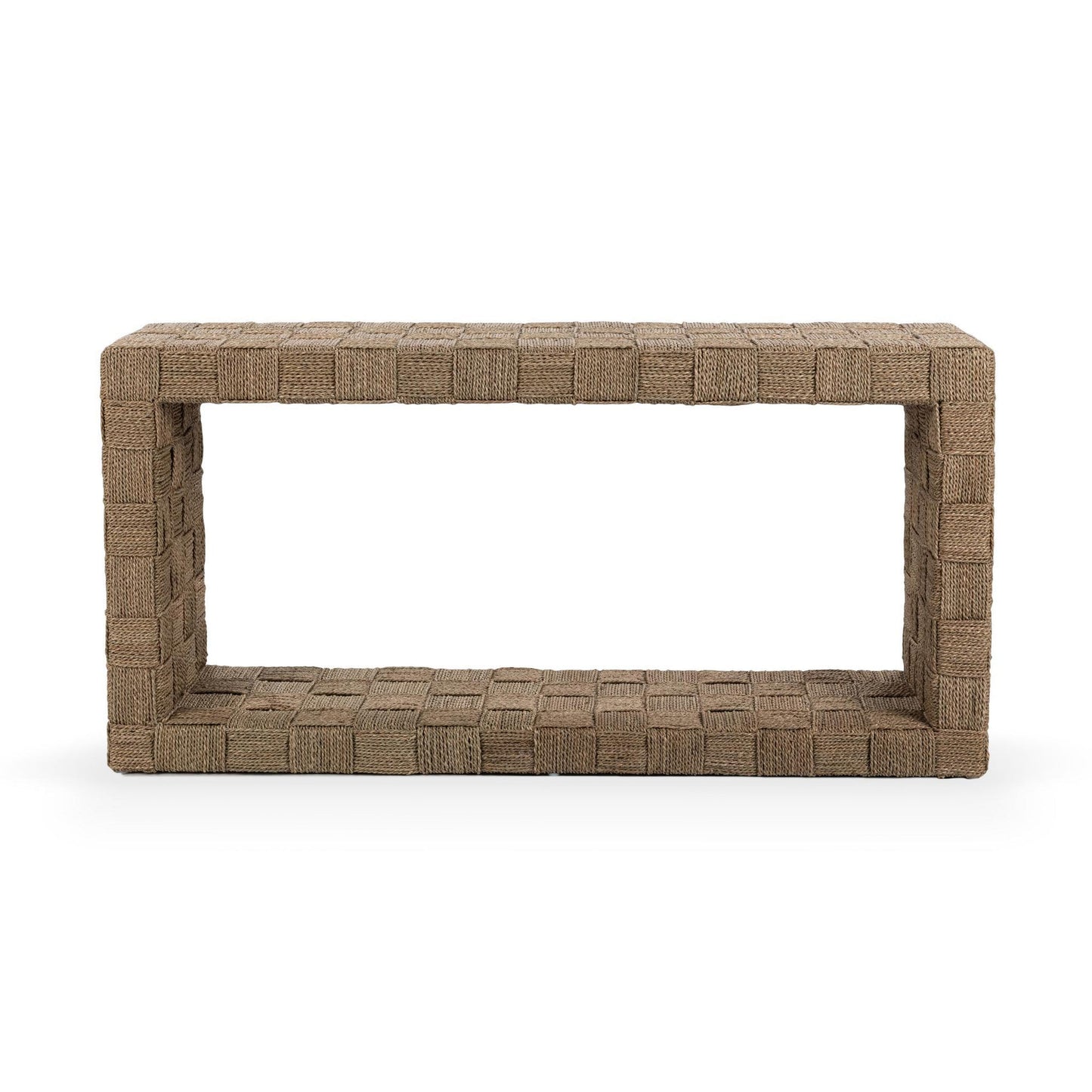 Natural Seagrass Console Table Neyla Console Table Collection