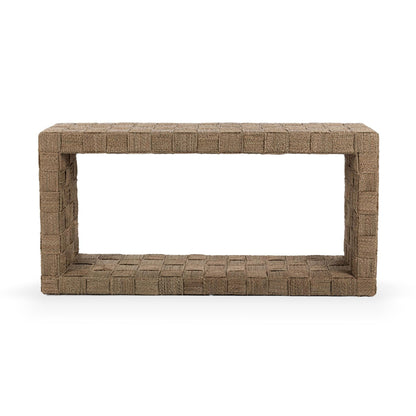 Natural Seagrass Console Table Neyla Console Table Collection