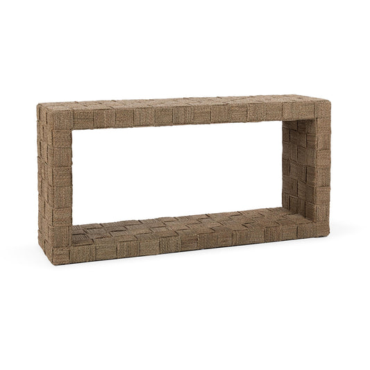 Natural Seagrass Console Table Neyla Console Table Collection