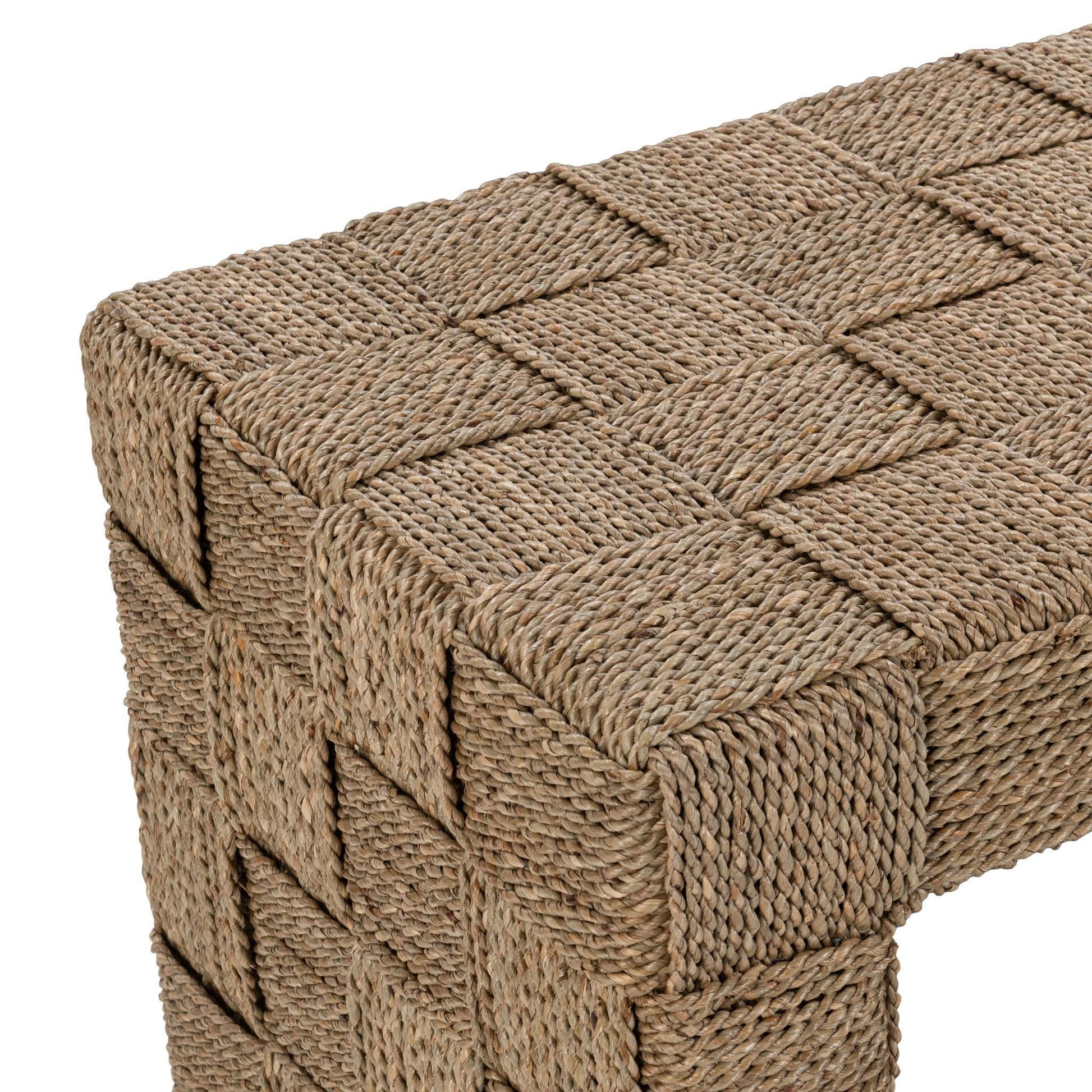 Natural Seagrass Console Table Neyla Console Table Collection