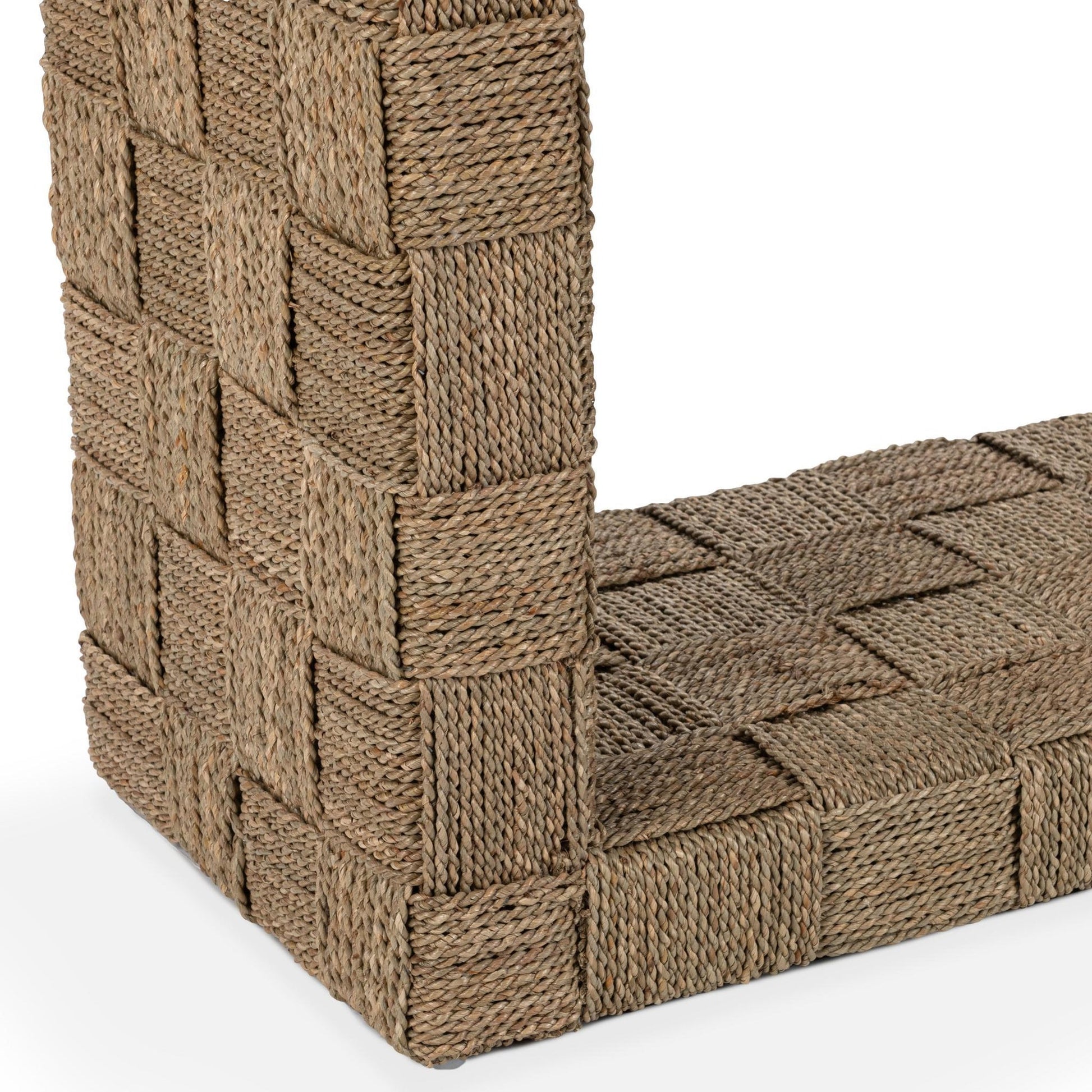 Natural Seagrass Console Table Neyla Console Table Collection