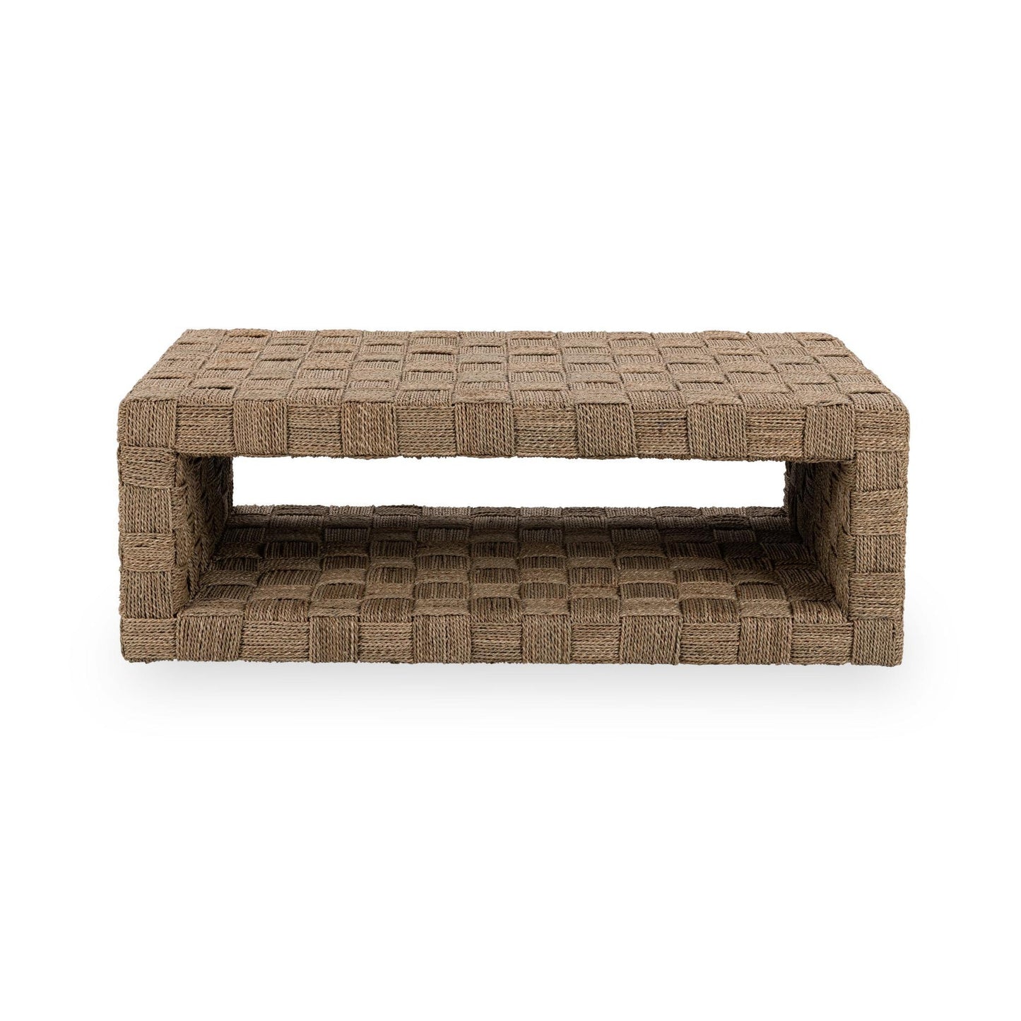 Natural Seagrass Coffee Table Neyla Coffee Table Collection