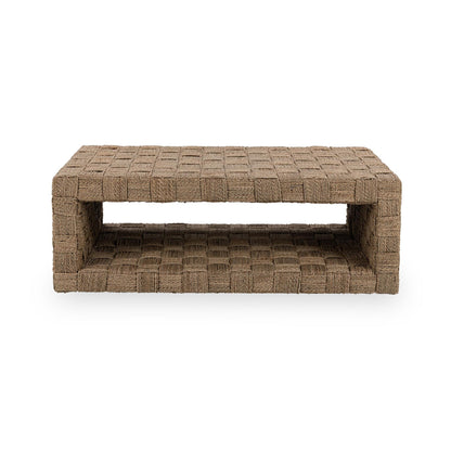 Natural Seagrass Coffee Table Neyla Coffee Table Collection