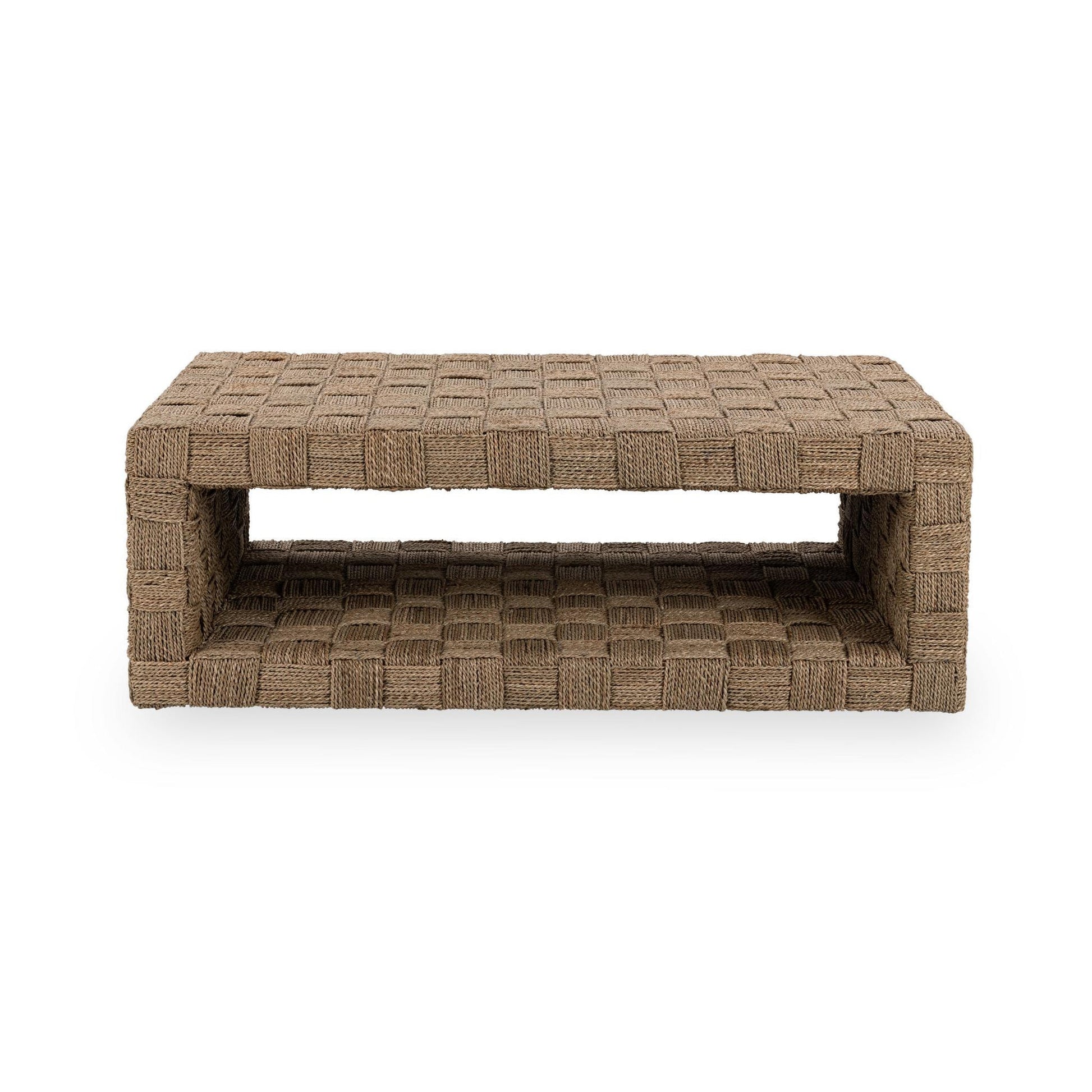 Natural Seagrass Coffee Table Neyla Coffee Table Collection
