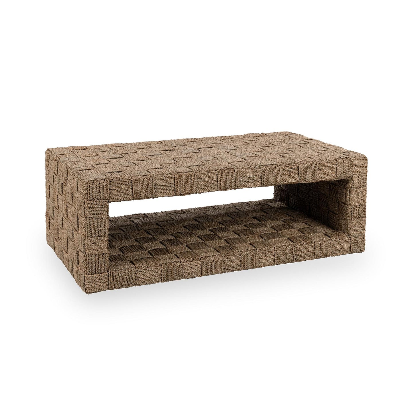 Natural Seagrass Coffee Table Neyla Coffee Table Collection