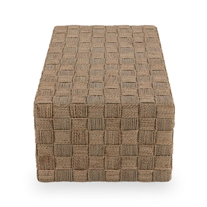 Natural Seagrass Coffee Table Neyla Coffee Table Collection