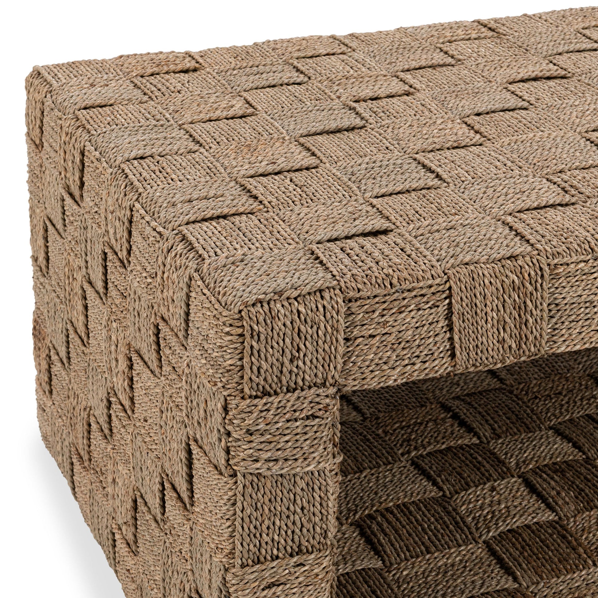 Natural Seagrass Coffee Table Neyla Coffee Table Collection