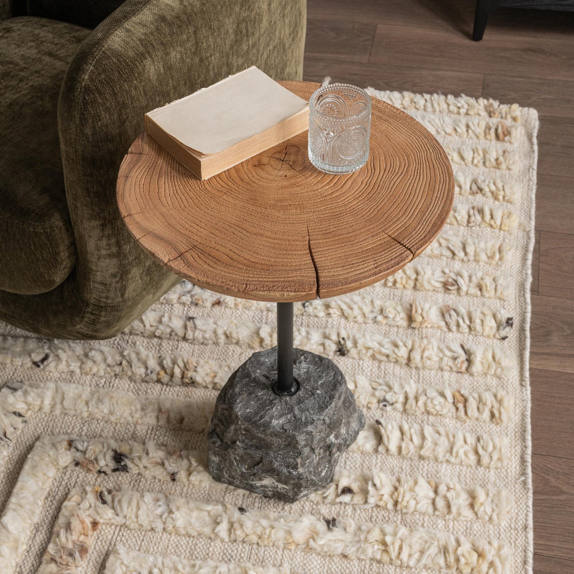 Natural Reclaimed Elm Accent & End Table Linden End Table Collection