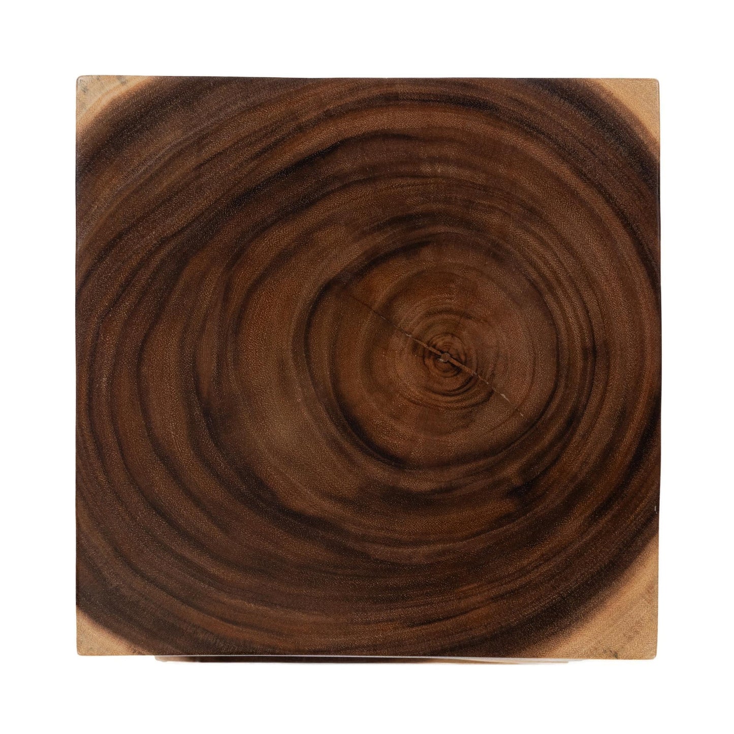 Natural Suar Wood Accent & End Table Alia Accent Table Collection