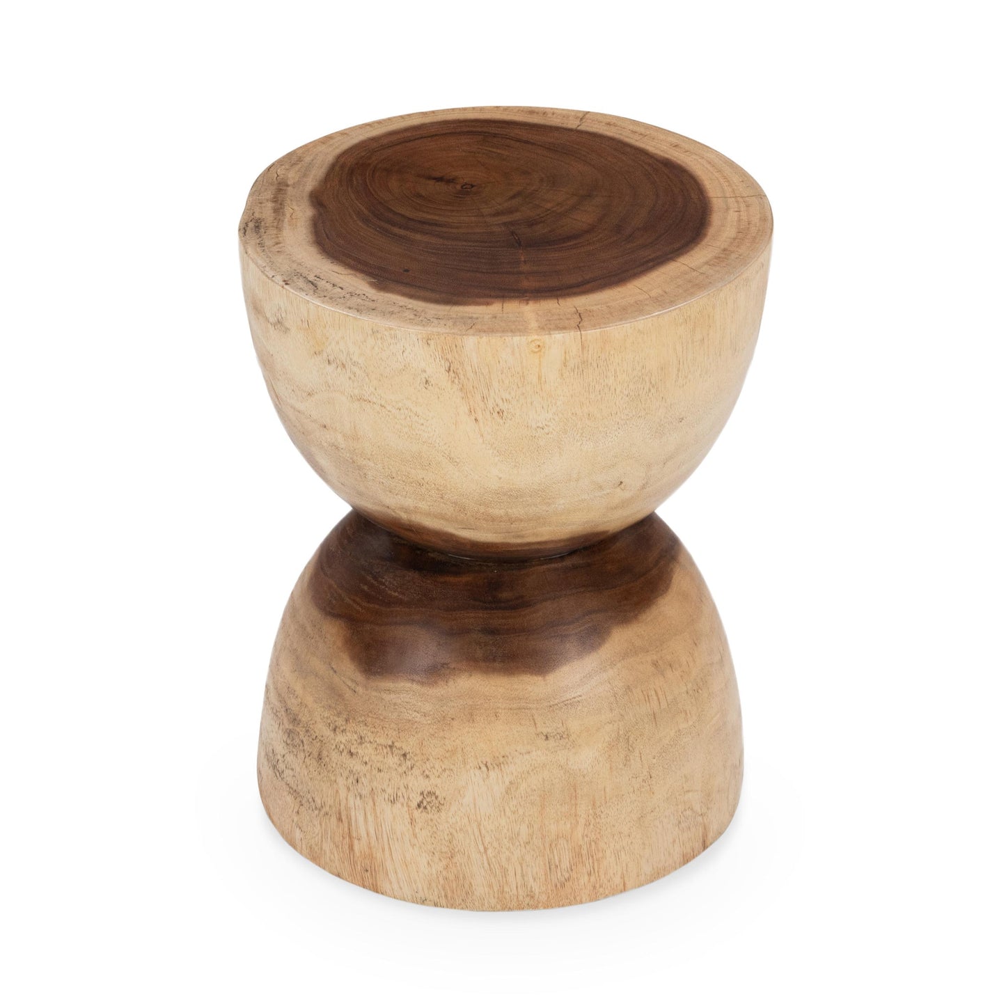Natural Suar Wood Accent & End Table Lanna Accent Table Collection