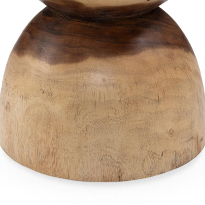 Natural Suar Wood Accent & End Table Lanna Accent Table Collection
