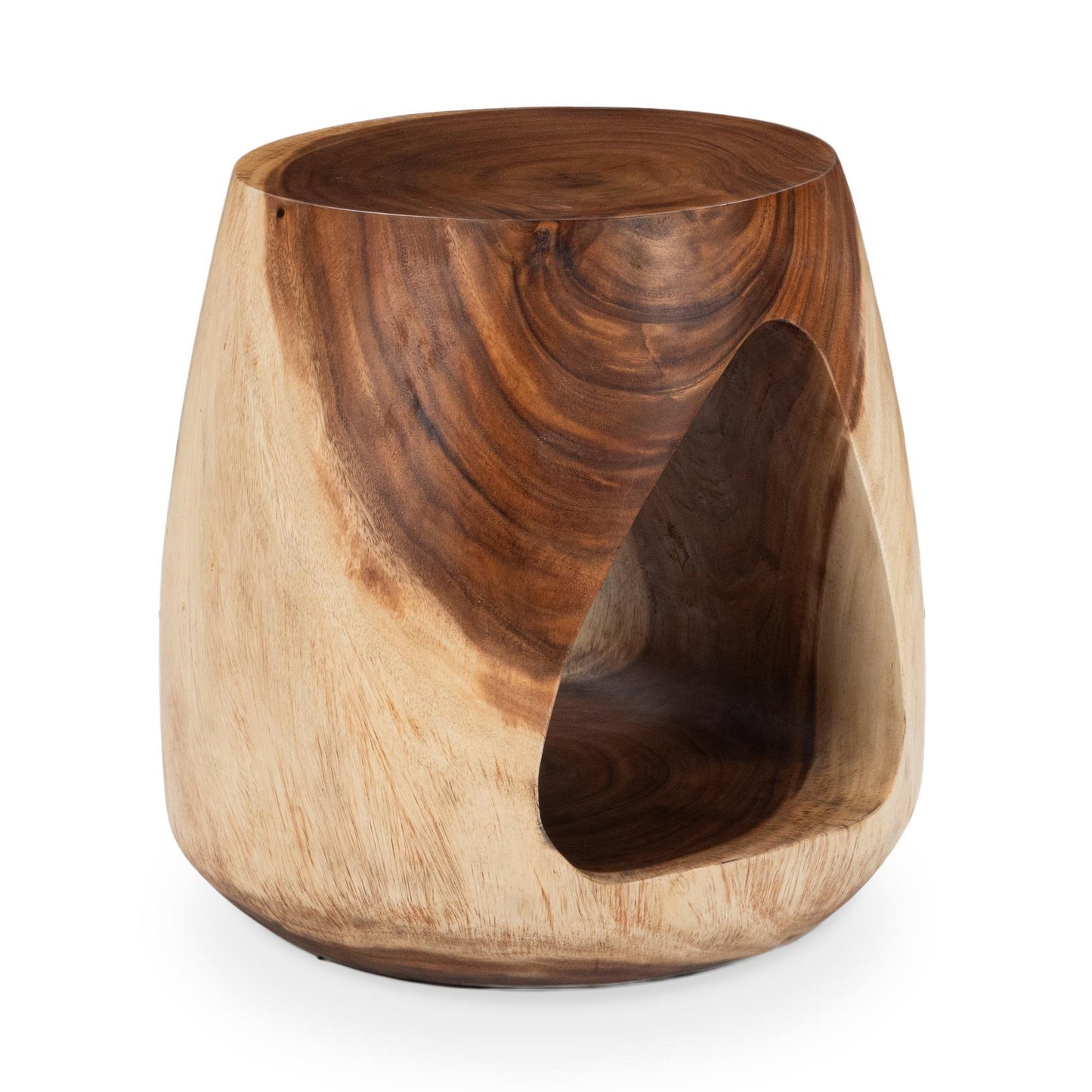 Natural Suar Wood Accent & End Table Kana Accent Table Collection