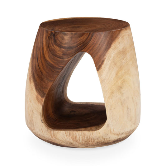 Natural Suar Wood Accent & End Table Kana Accent Table Collection