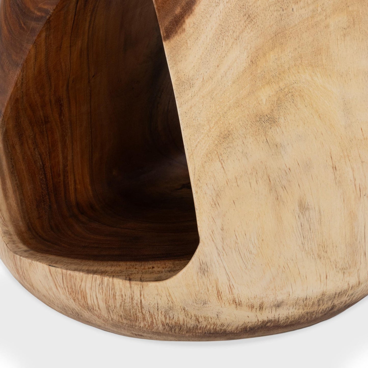 Natural Suar Wood Accent & End Table Kana Accent Table Collection