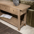 Crafted Console Table