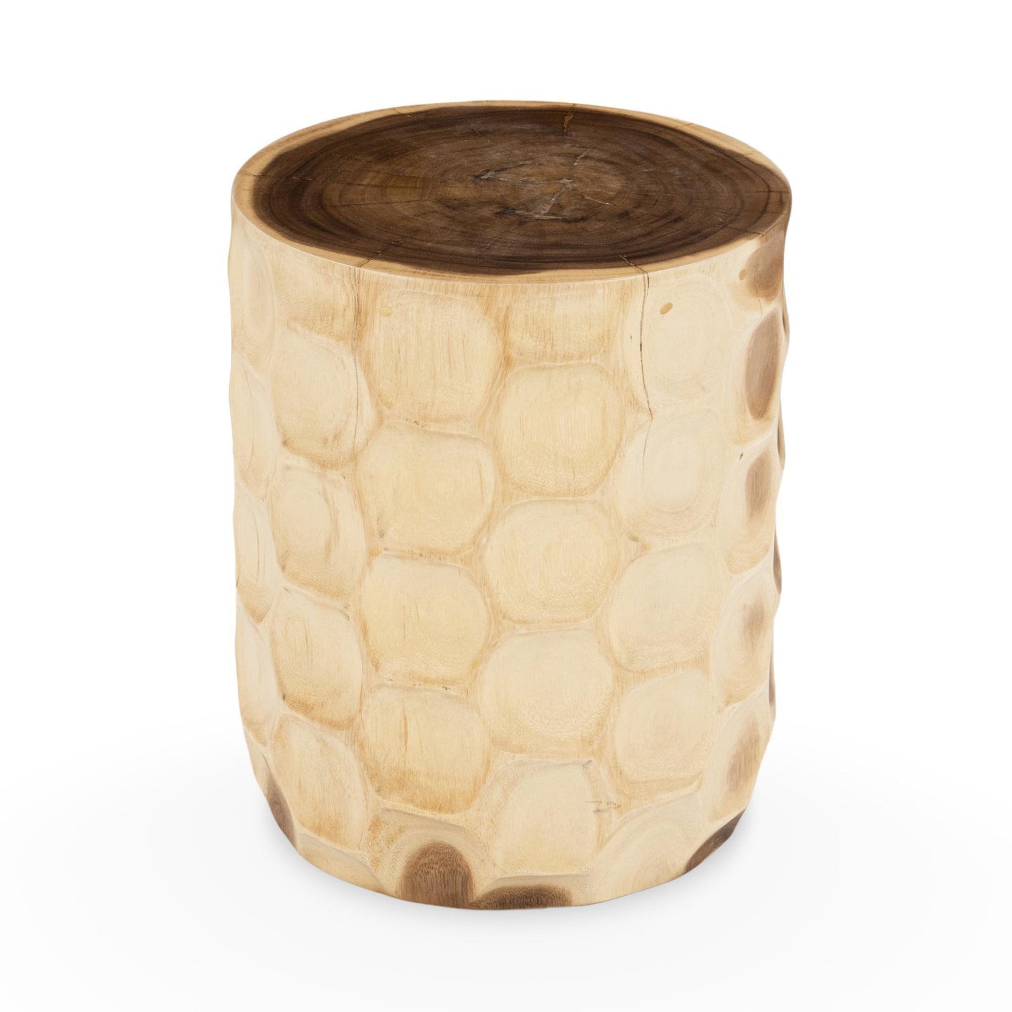 Natural Suar Wood Accent & End Table Keila Accent Table Collection