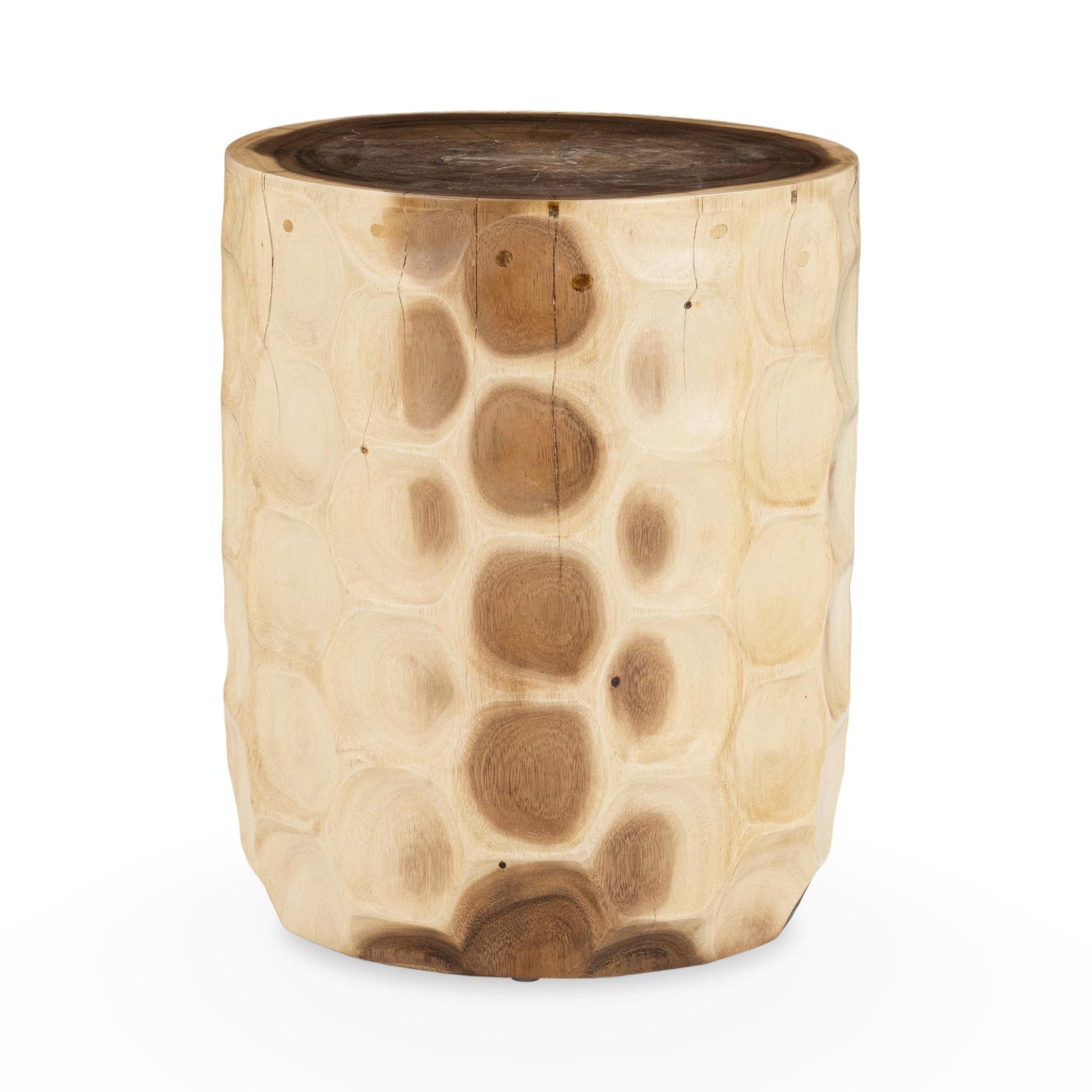 Natural Suar Wood Accent & End Table Keila Accent Table Collection
