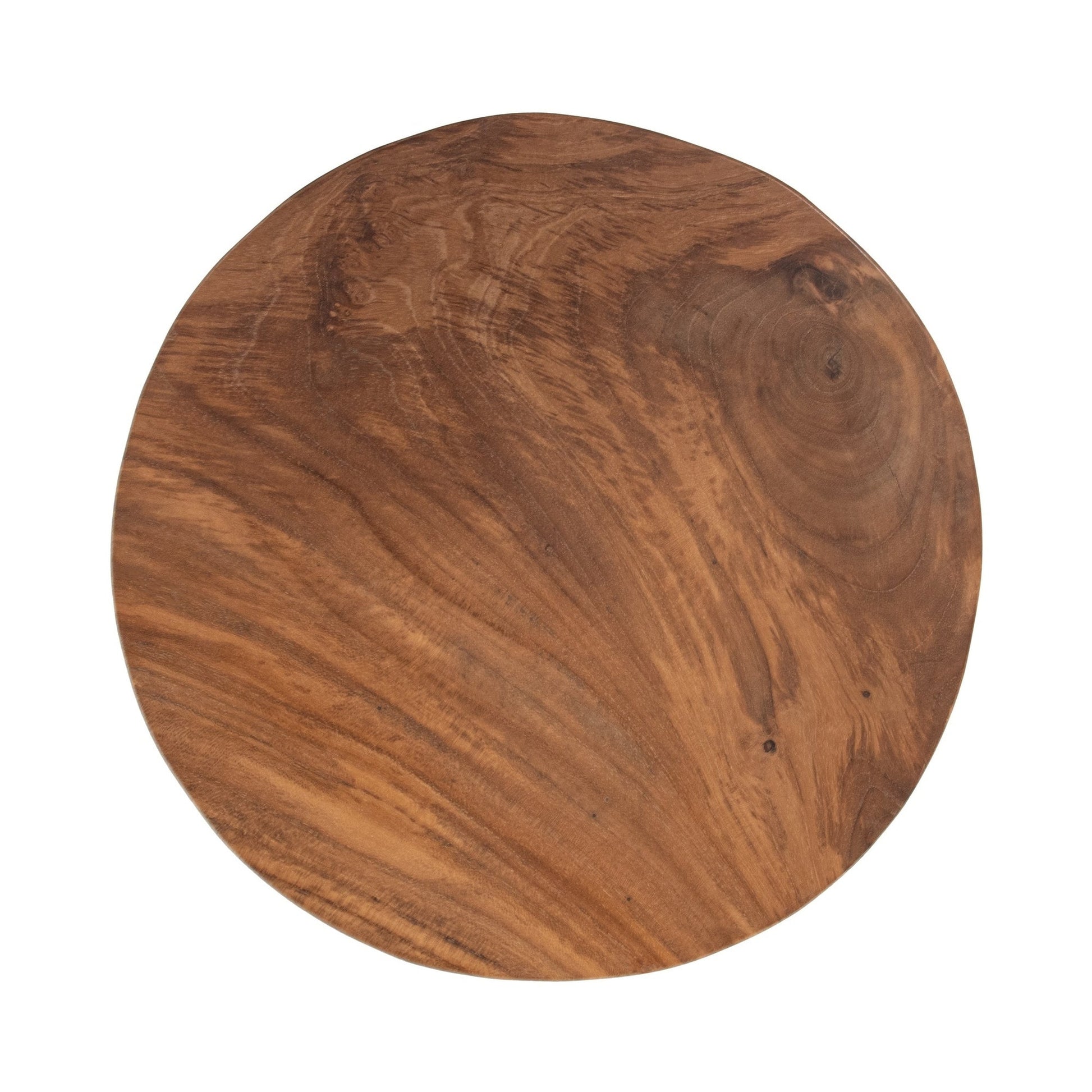 Natural Teak Wood Accent & End Table Rhea Accent Table Collection