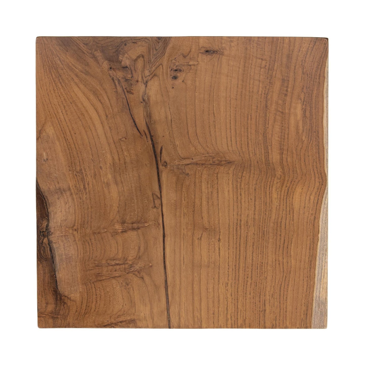 Natural Teak Wood Accent & End Table Rhea Accent Table Collection